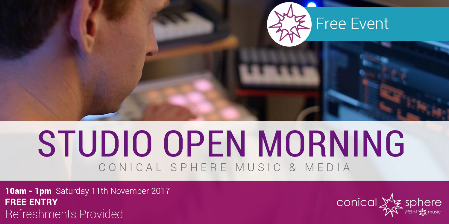 Open Studio Morning at Conical Sphere Music